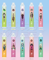 【 Q倉 】 INF無限一次性7500口 拋棄式 動漫貼紙  買10送1